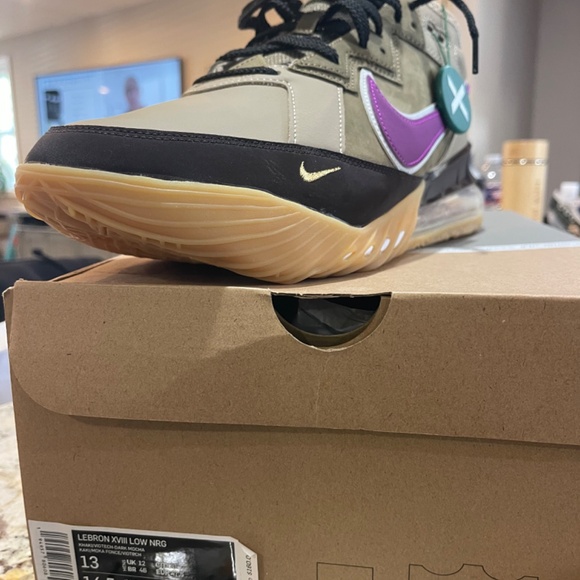 Size 13 - Atmos x Nike LeBron 18 Low Viotech